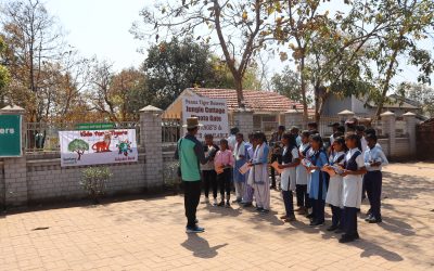 SLTP partner Baavan’s (Bagh Aap Aur Van) nature education programmes in partnership with the Sanctuary Nature Foundation help students learn about biodiversity conservation